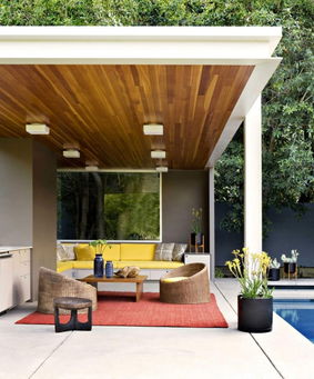 洛杉磯明亮流行色時(shí)尚別墅 住宅室內(nèi)裝飾裝修新趨勢(shì)